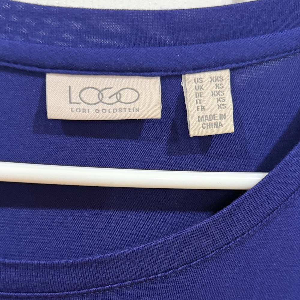 LOGO Lori Goldsetein tunic - size XXS - Picture 2 of 7